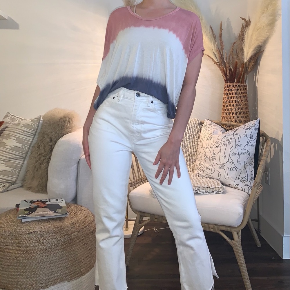 Tie-dye blouse